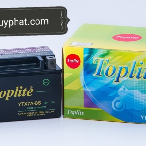 Ắc quy TOPLITE YTX7A-BS 12V 7Ah