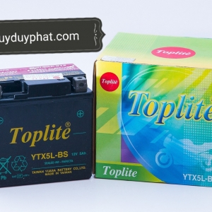 Ắc quy TOPLITE YTX5L-BS 12V 5Ah