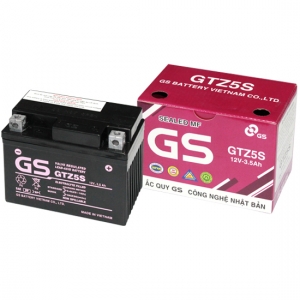 BÍNH ẮCQUY KHÔ GS GTZ5S (12V-3.5Ah)