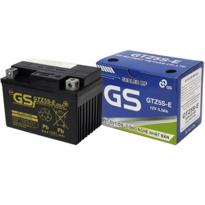 BÌNH ẮCQUY KHÔ GS GTZ5S-E (12V-3.5AH) (SP MỚI)