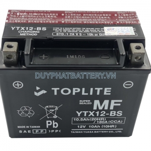 ẮC QUY TOPLITE YTX12-BS 12V 10Ah