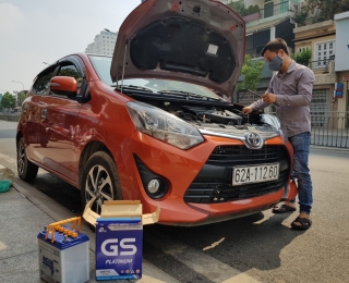 BÌNH ẮC QUY XE TOYOTA WIGO