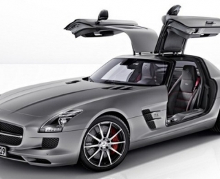 Bình ắc quy xe Mercedes SLS AMG